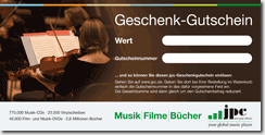 Gutscheinmotiv Classic