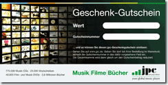 Gutscheinmotiv Film