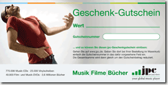 Gutscheinmotiv Pop
