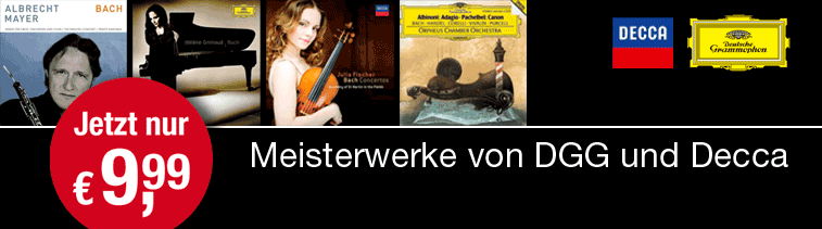 Meisterwerke von DGG und Decca &ndash; Jetzt zum Sonderpreis!