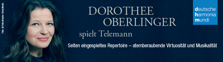 Dorothee Oberlinger spielt Telemann