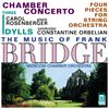 Frank Bridge (1879-1941): Kammerkonzert für Klavier & Streicher in d, CD