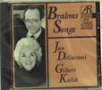Johannes Brahms (1833-1897): Lieder, CD