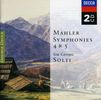 Gustav Mahler (1860-1911): Symphonien Nr.4 & 5, 2 CDs