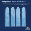 Giovanni Battista Pergolesi (1710-1736): Dixit Dominus, CD