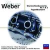 Carl Maria von Weber (1786-1826): Klarinettenkonzerte Nr.1 & 2, CD