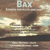 Arnold Bax (1883-1953): Sonate für Flöte & Harfe, CD