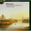 Alexander Glasunow (1865-1936): Klavierwerke Vol.1, CD