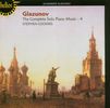 Alexander Glasunow (1865-1936): Klavierwerke Vol.4, CD