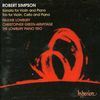 Robert Simpson (1921-1997): Klaviertrio, CD