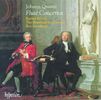 Johann Joachim Quantz (1697-1773): Flötenkonzerte in A,h,C,G,g, CD