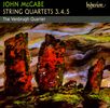John McCabe (geb. 1939): Streichquartette Nr.3-5, CD