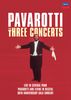 Luciano Pavarotti - The Three Concerts, 3 DVDs