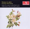 Thomas Arne (1710-1778): Ouvertüren & Kantaten, CD