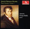 Johann Nepomuk Hummel (1778-1837): Klaviersonaten Vol.1, CD