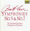Ludwig van Beethoven (1770-1827): Symphonien Nr.5 & 7, CD