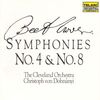 Ludwig van Beethoven (1770-1827): Symphonien Nr.4 & 8, CD