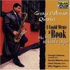 George Coleman: I Could Write A Book - The Music Of Richard Rodgers, CD