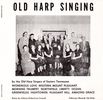 Old Harp Singers Of Eastern T: Old Harp Singing, CD