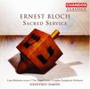 Ernest Bloch (1880-1959): Avodath Hakodesh