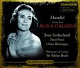 Georg Friedrich Händel (1685-1759): Acis und Galatea (1716/Auszüge), CD
