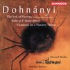 Ernst von Dohnanyi (1877-1960): Variationen über ein Kinderlied f. Klavier & Orchester op.25, CD