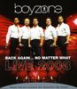 Boyzone: Back Again..No Matter W, Blu-ray Disc