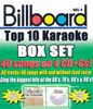 Sybersound: Vol. 4-Billboard Top 10 Karaok, 4 CDs