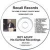 Roy Acuff: His Earliest Recordings, CD