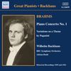 Johannes Brahms (1833-1897): Klavierkonzert Nr.1, CD