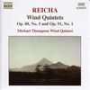 Anton Reicha (1770-1836): Bläserquintette op.88,5 & op.91,1, CD