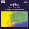 Gerald Hugh Lord Berners (1883-1950): Complete Piano and Vocal Works, CD
