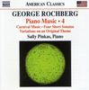 George Rochberg (geb. 1918): Klaviermusik Vol.4, CD