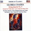 Gloria Coates (geb. 1938): Streichquartett Nr.9, CD