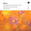 Carl Maria von Weber (1786-1826): Klarinettenkonzerte Nr.1 & 2, CD
