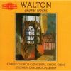 William Walton (1902-1983): Geistliche Chormusik, CD