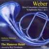 Carl Maria von Weber (1786-1826): Symphonien Nr.1 & 2, 2 CDs