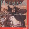 Georg Philipp Telemann (1681-1767): 2 Quartette für Flöte,2 Violen & Bc in G, CD