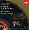 Johannes Brahms (1833-1897): Sonaten für Violine & Klavier Nr.1-3, CD