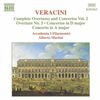 Francesco Veracini (1690-1768): Sämtliche Ouvertüren & Konzerte Vol.2, CD