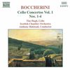 Luigi Boccherini (1743-1805): Cellokonzerte Vol.1, CD