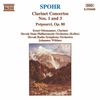 Louis Spohr (1784-1859): Klarinettenkonzerte Nr.1 & 3, CD
