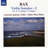 Arnold Bax (1883-1953): Violinsonaten Vol.2, CD