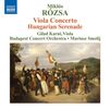 Miklos Rozsa (1907-1995): Violakonzert op.37, CD
