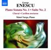 George Enescu (1881-1955): Klaviersonate op.24 Nr.1, CD