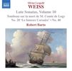 Silvius Leopold Weiss (1687-1750): Lautensonaten Vol.10, CD