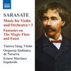 Pablo de Sarasate (1844-1908): Musik für Violine & Orchester Vol.3, CD