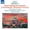 Miklos Rozsa (1907-1995): 3 Ungarische Skizzen, CD