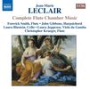 Jean Marie Leclair (1697-1764): Kammermusik mit Flöte, 2 CDs