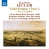 Jean Marie Leclair (1697-1764): Sonaten für Violine & Bc Heft 2 Nr.1-5,8, CD